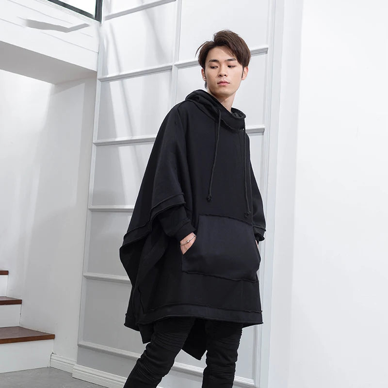 Men's Loose Bat Cloak Cape