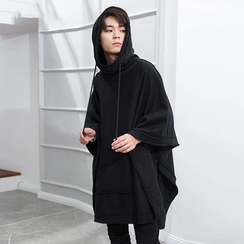 Men's Loose Bat Cloak Cape