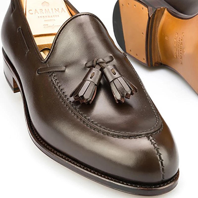 Tassel Leather Dress Shoe