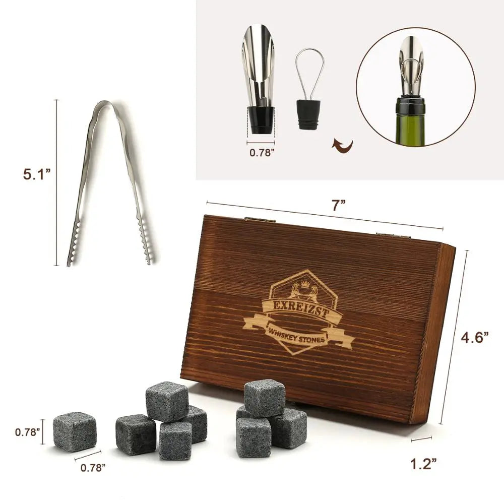 Whiskey Stones Gift Set