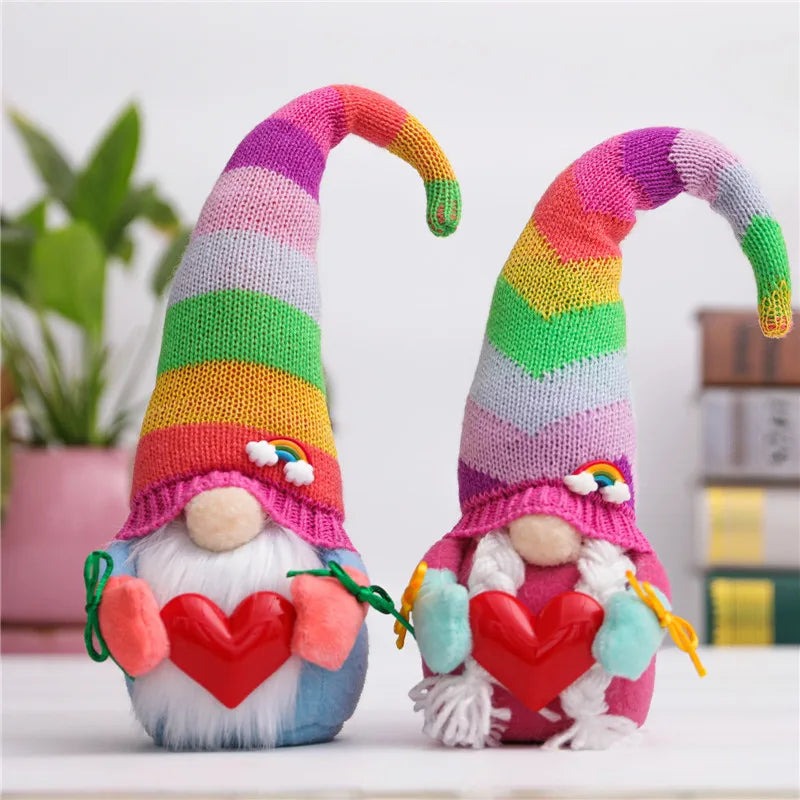 LGBT Gay Pride Rainbow Gnomes