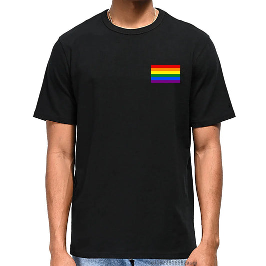 Men's Gay Pride Flag T Shirt Lesbian Rainbow Lgbt T-shirt