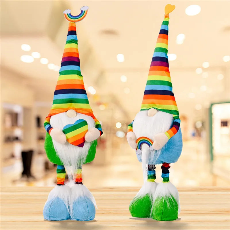 LGBT Gay Pride Rainbow Gnomes