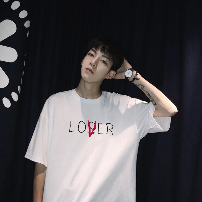 Men's Loser Lover Printed  T-shirt