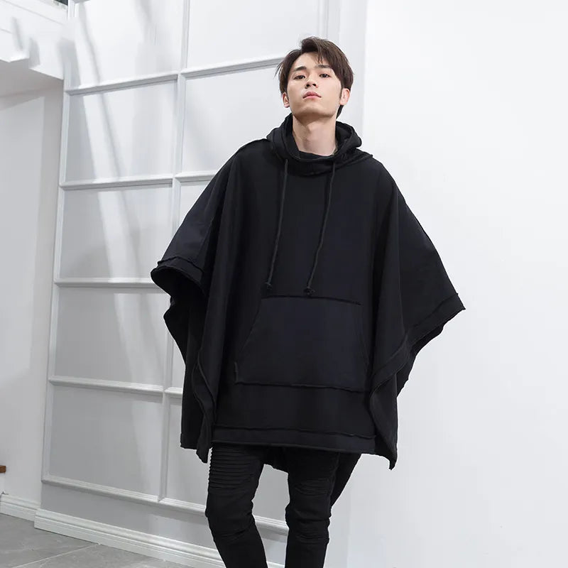 Men's Loose Bat Cloak Cape