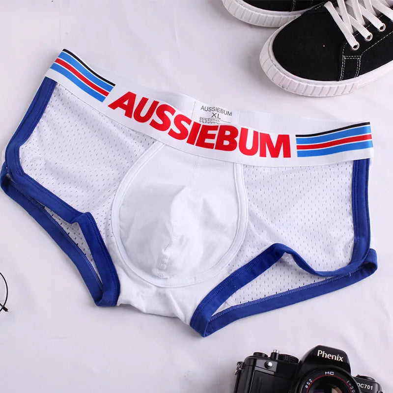 Auebum Cotton men's underwear boy short