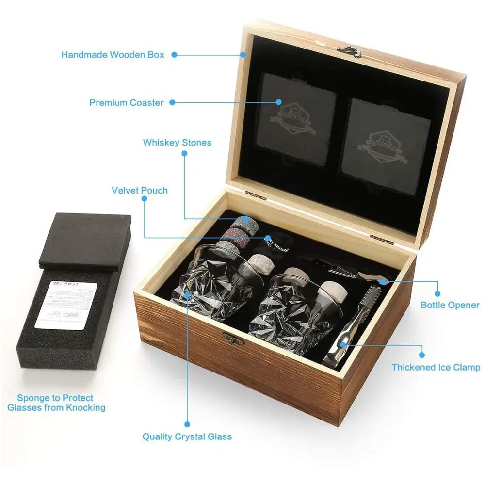 Whiskey Stones Gift Set