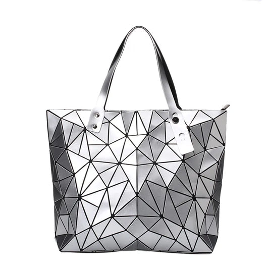 Large tote Hologram Shoulder Bag