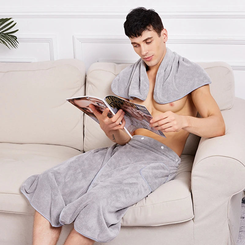 CLEVER-MENMODE Men Nightwear Sexy Pajamas