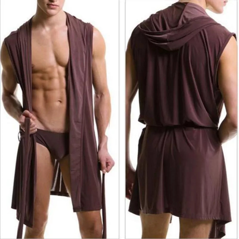 Best price Summer dress bath robe men sexy pajamas