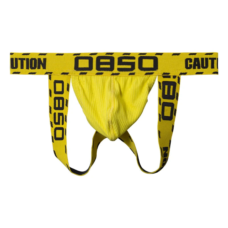 Men Caution Jockstrap