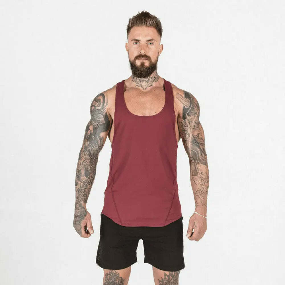 Men's Fitness Sleeveless Tank Tops