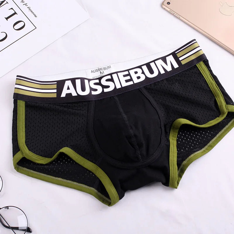 Auebum Cotton men's underwear boy short