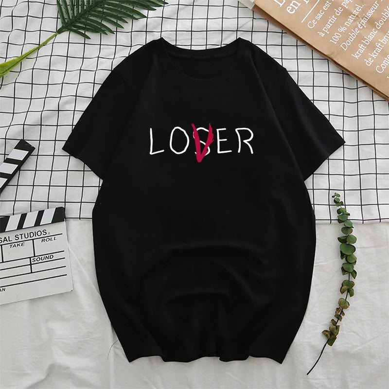 Men's Loser Lover Printed  T-shirt