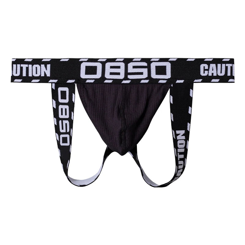 Men Caution Jockstrap