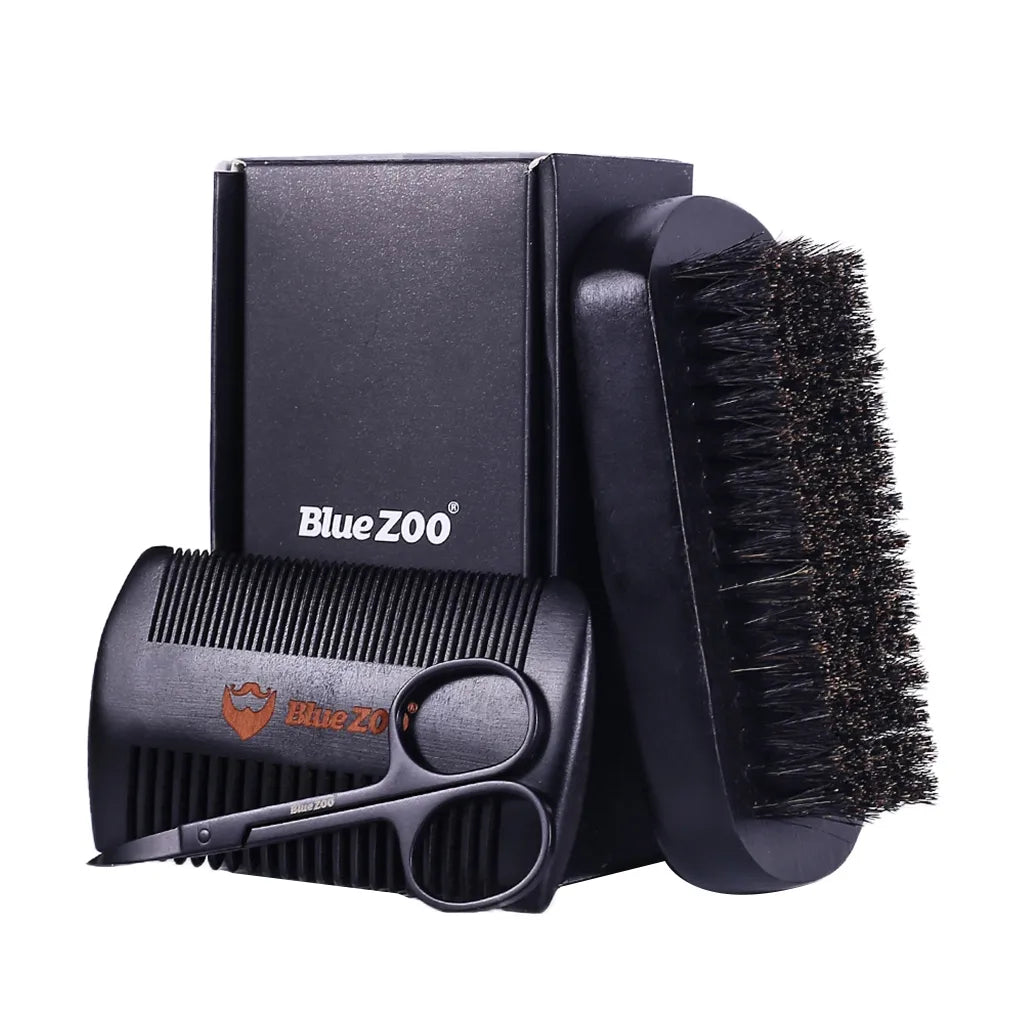 3in1 Mens Beard Grooming Kit Set