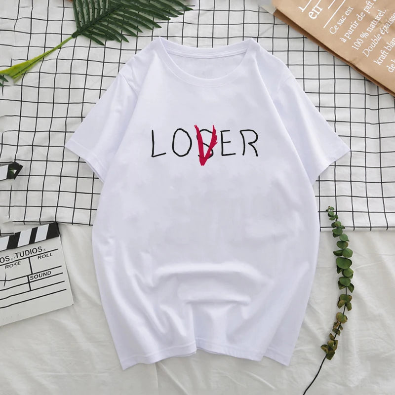 Men's Loser Lover Printed  T-shirt