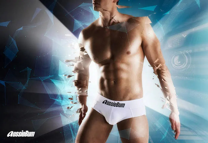 Men's triangle low waist elastic close to comfortable aussiebum