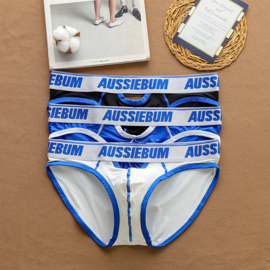 Men's sexy front and back briefs