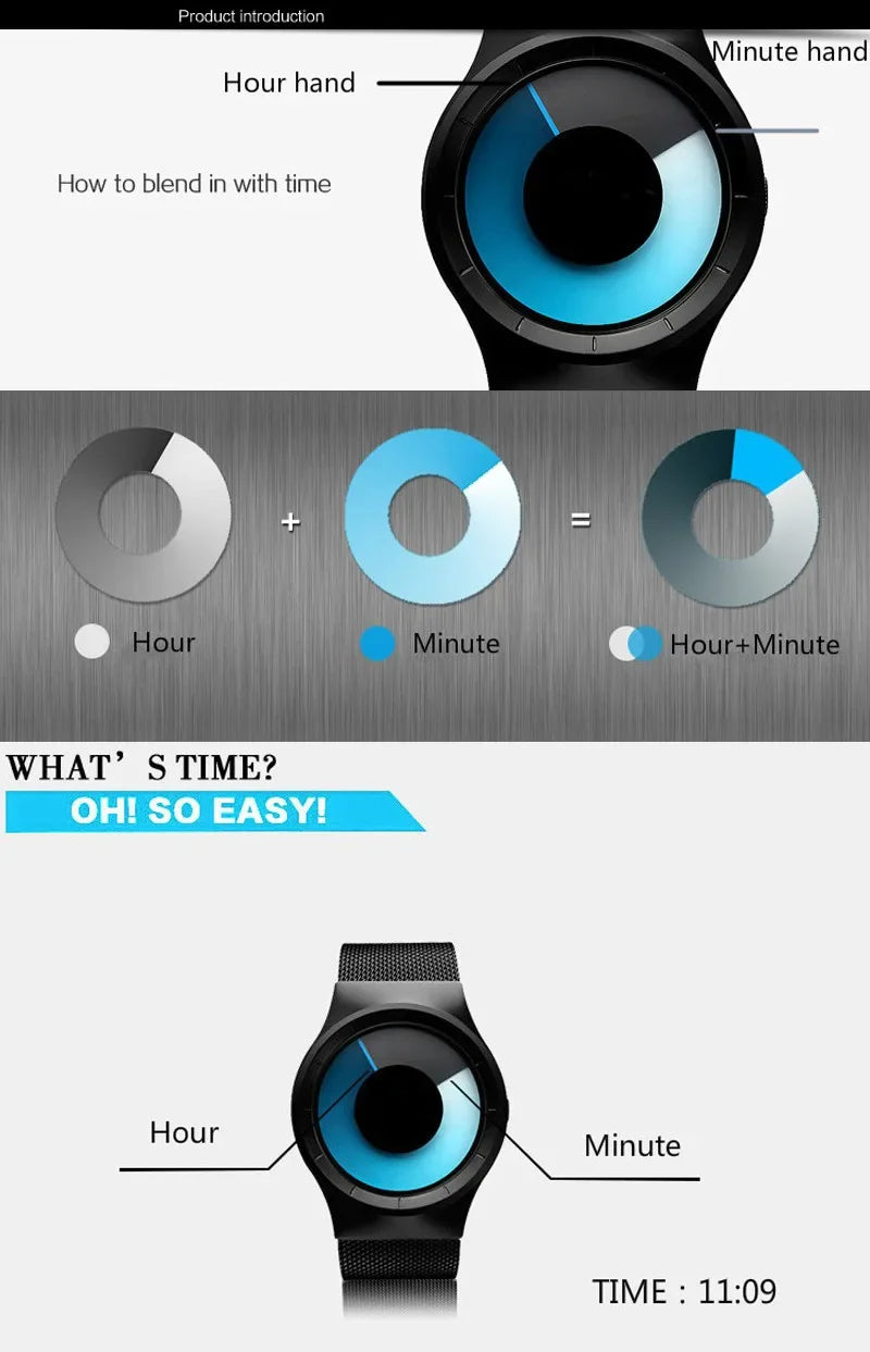 Creative Quartz Watch