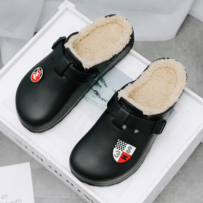 Men Slippers Waterproof Clog Shoes