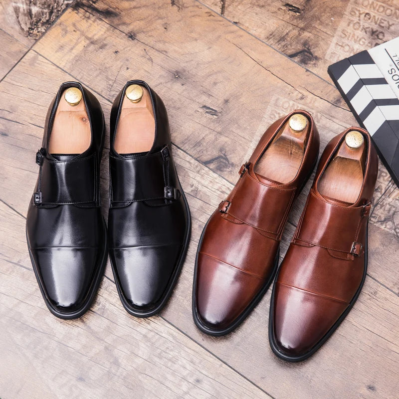 Men Classic Monk Shoe