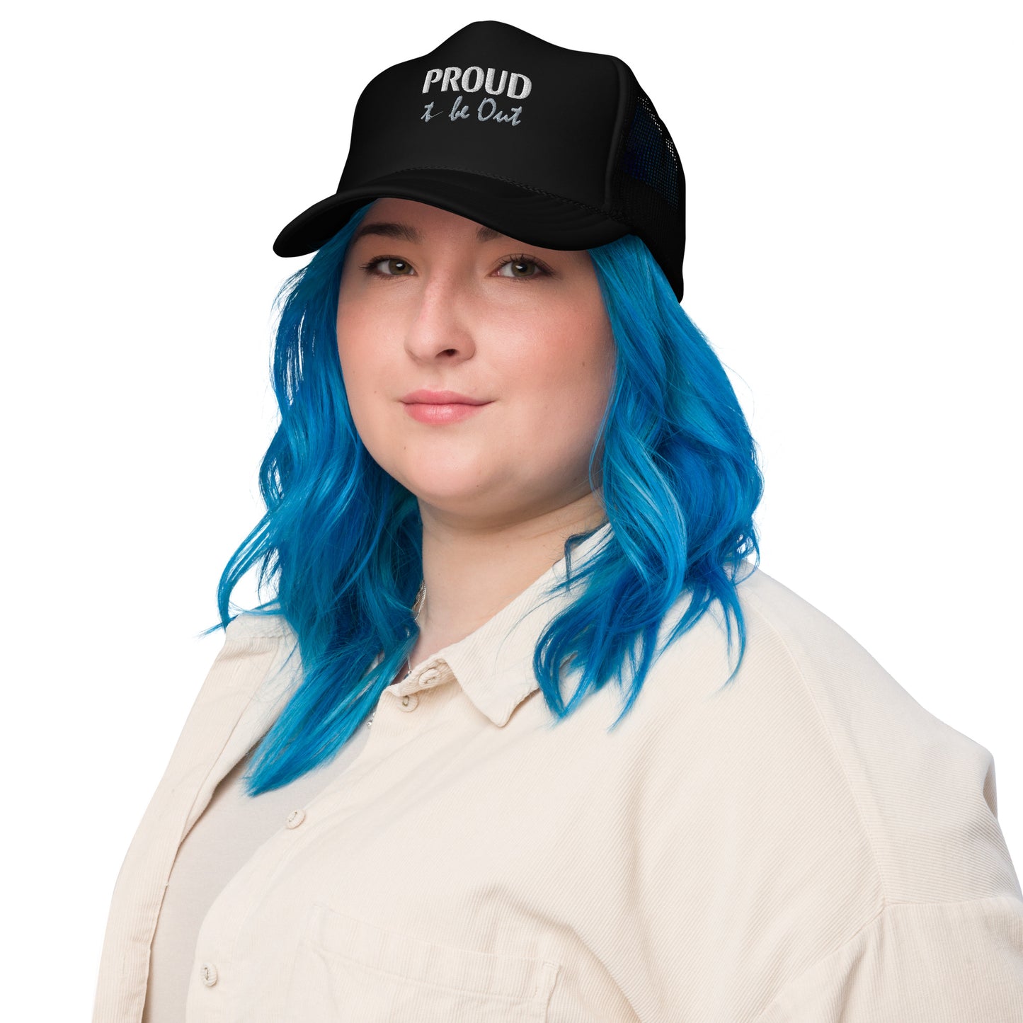 Proud to be Out Foam Trucker Hat