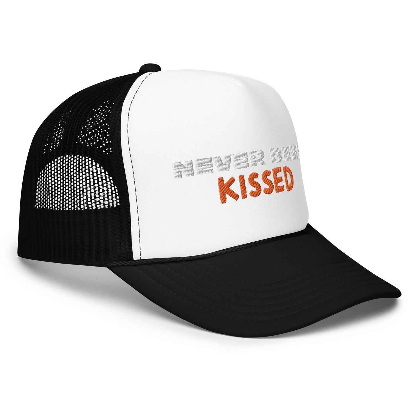 Never Been Kissed Foam Trucker Hat