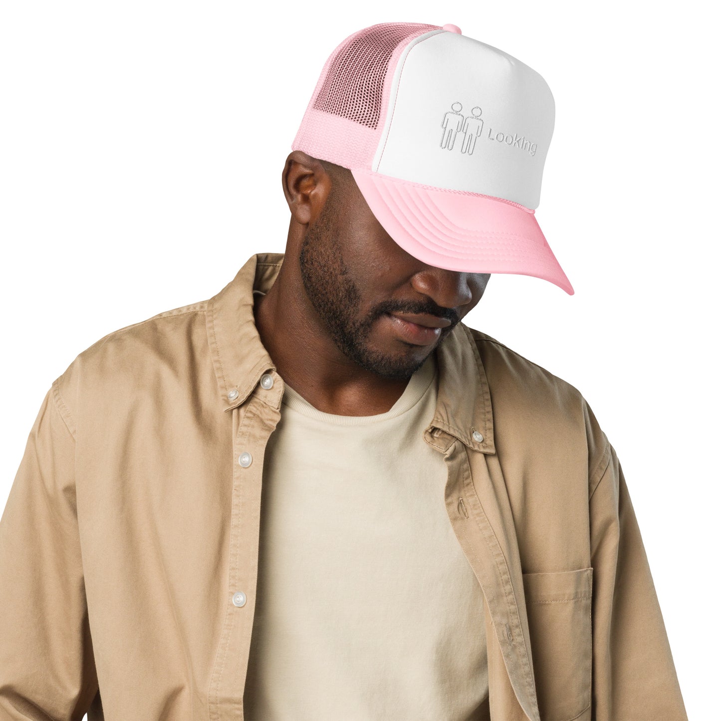 LOOKING Foam Trucker Hat