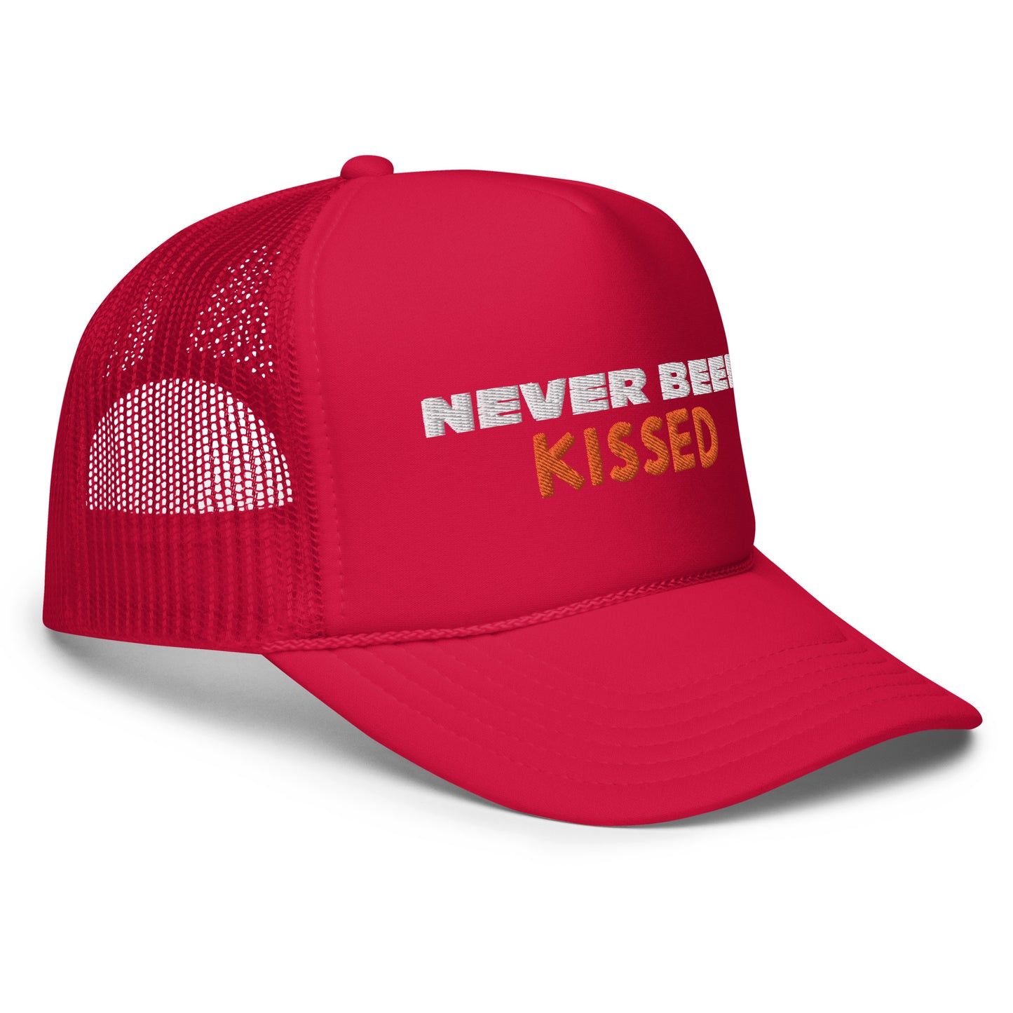 Never Been Kissed Foam Trucker Hat