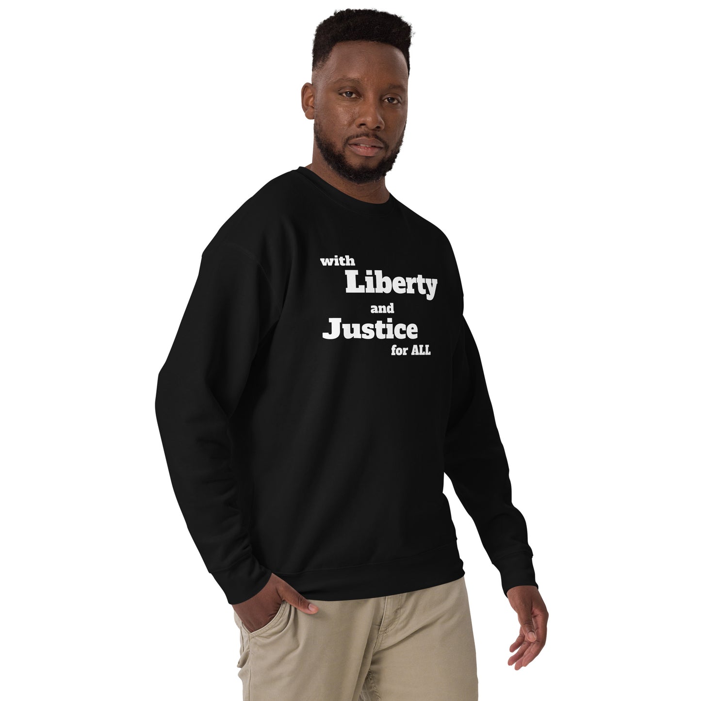 Liberty & Justice Premium Sweatshirt