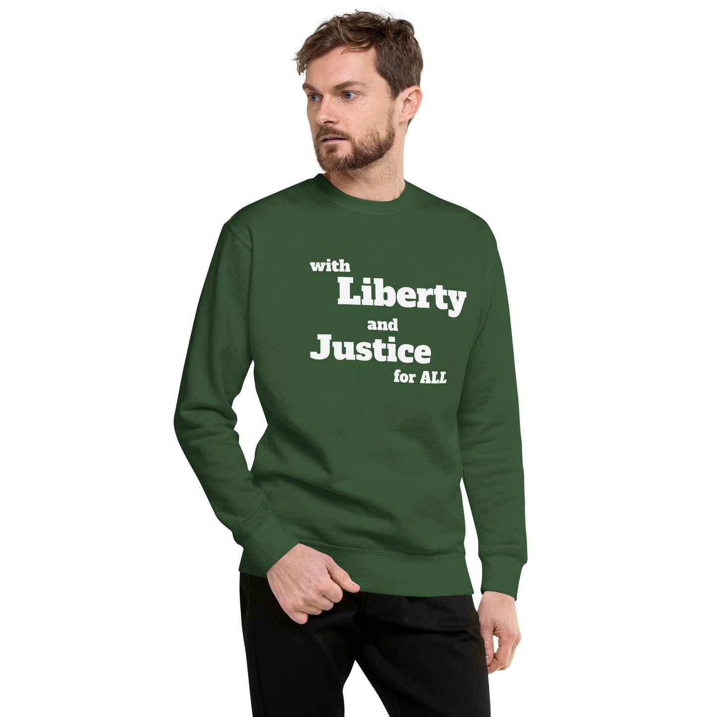 Liberty & Justice Premium Sweatshirt