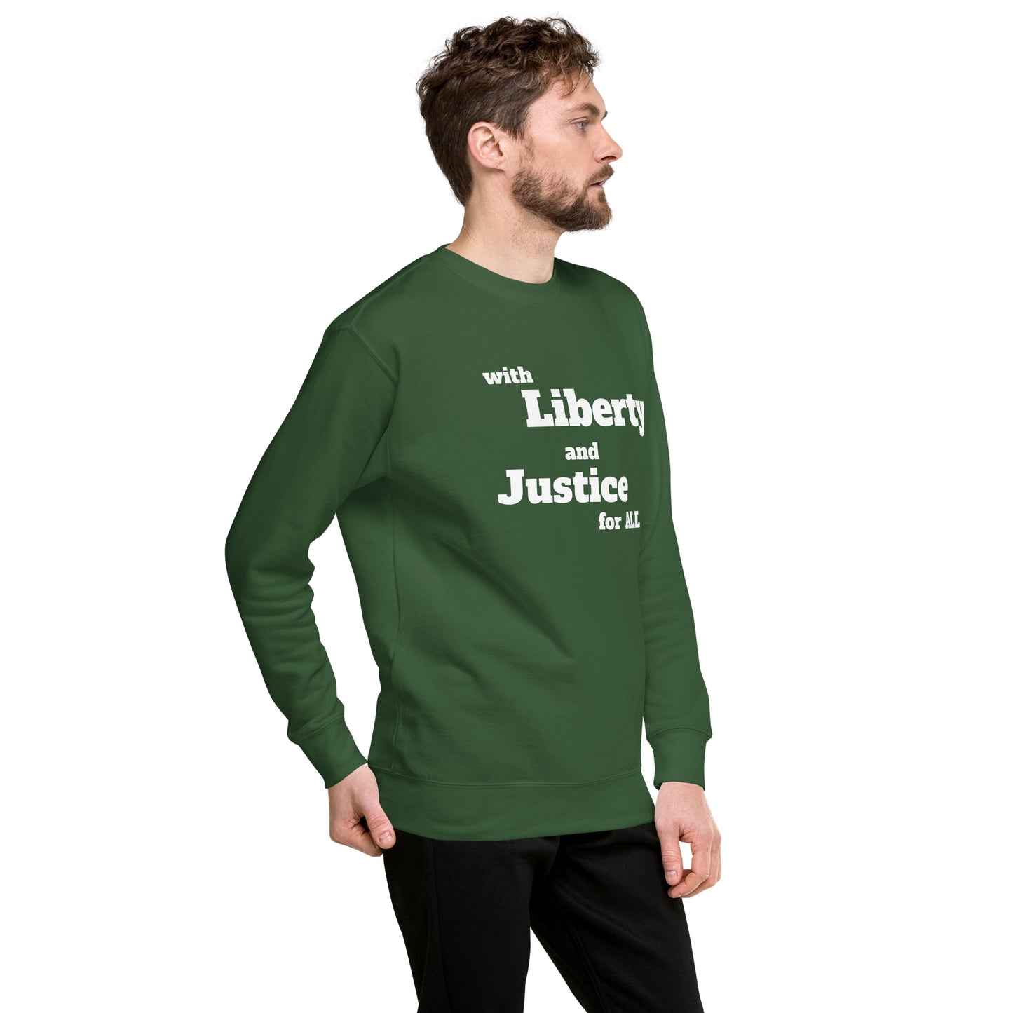 Liberty & Justice Premium Sweatshirt