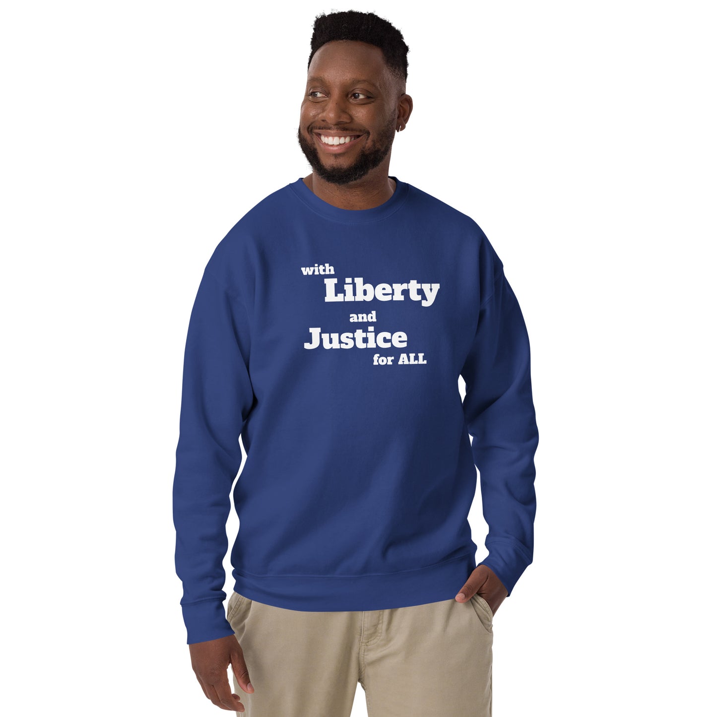 Liberty & Justice Premium Sweatshirt