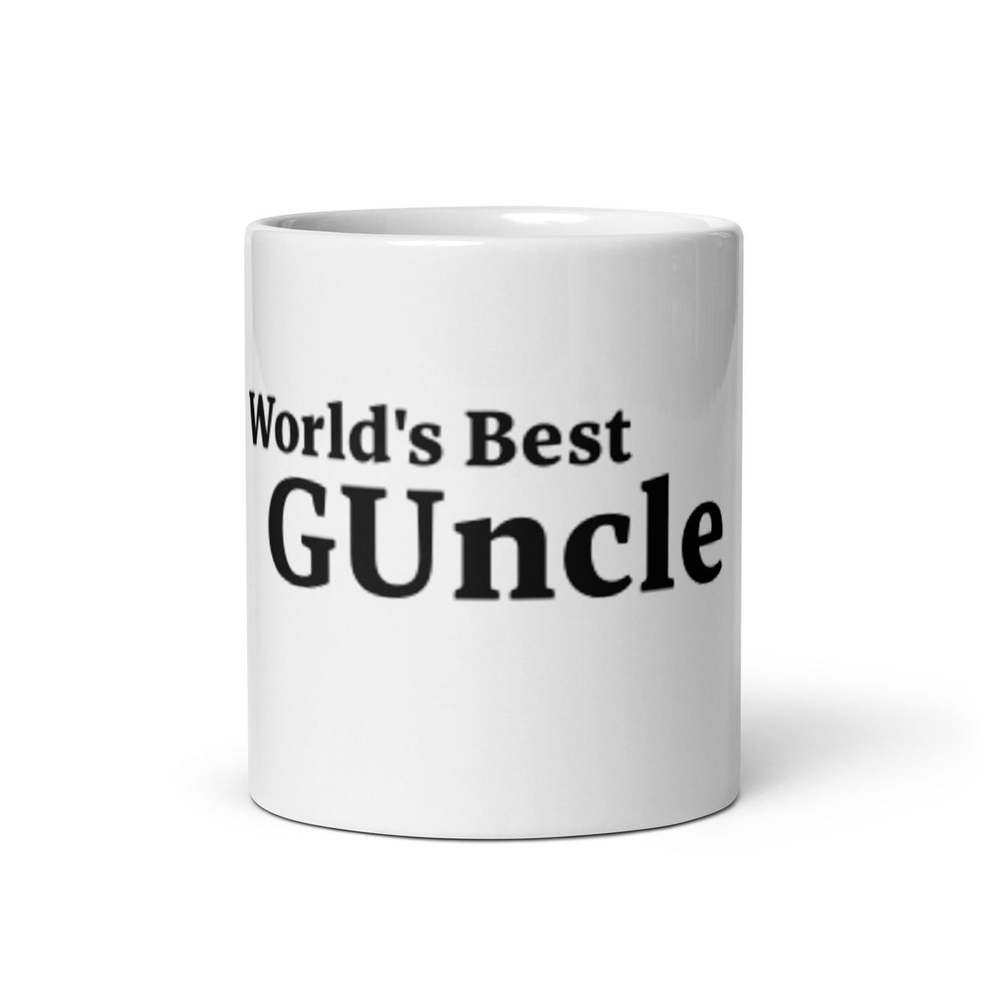 GUncle White glossy mug