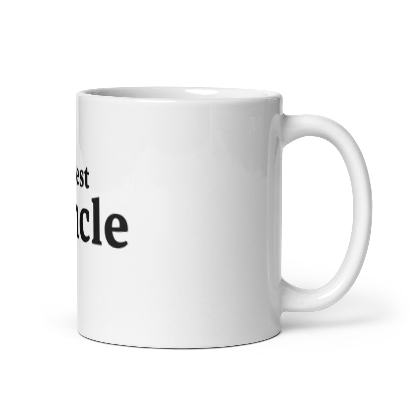 GUncle White glossy mug