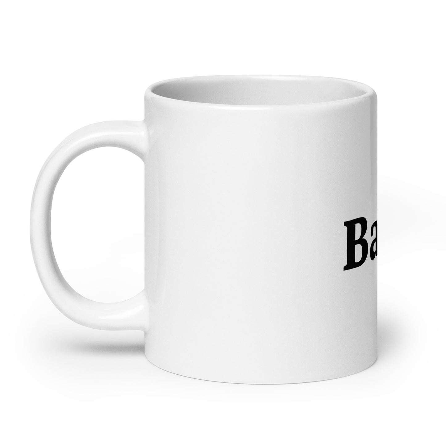 Bakla White glossy mug