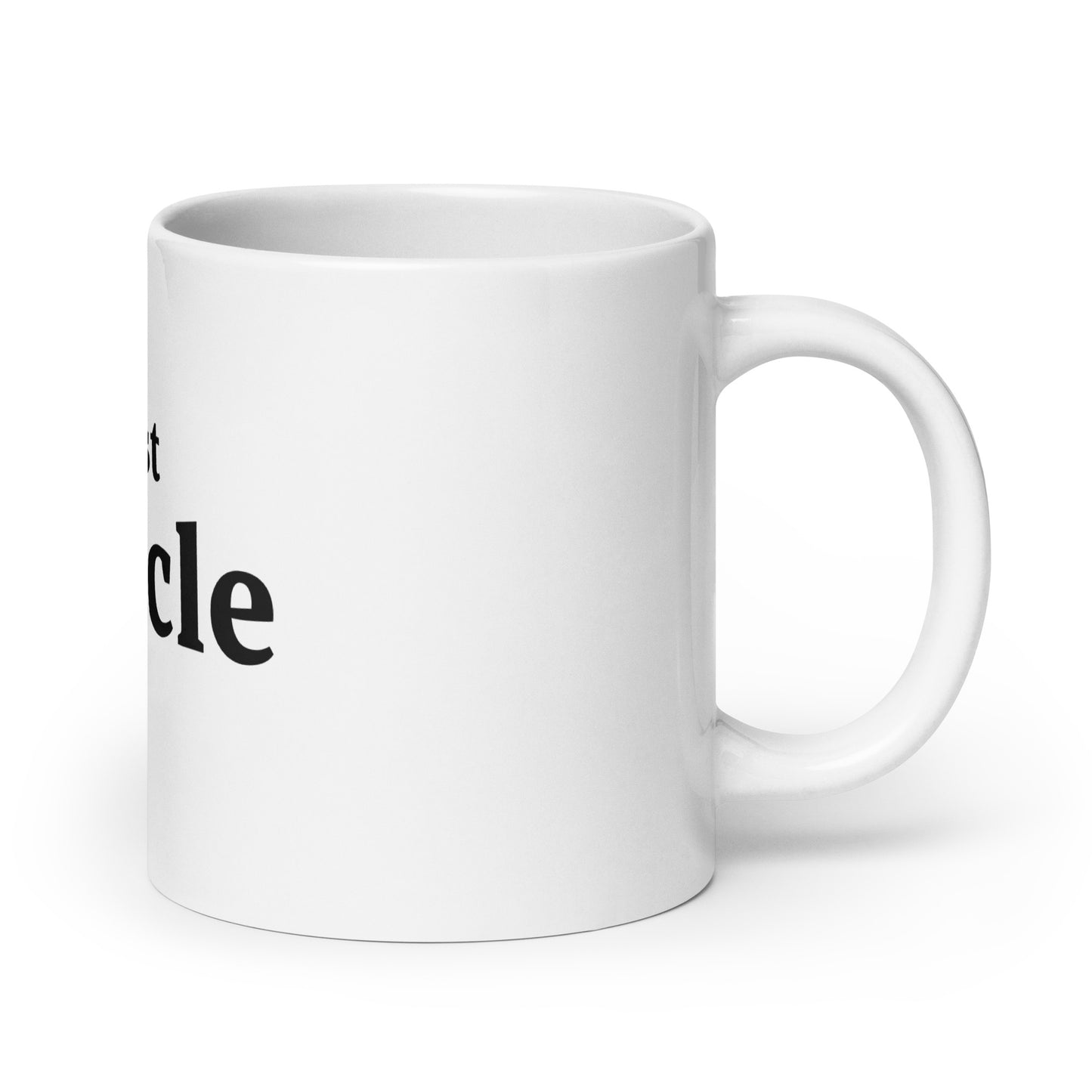 GUncle White glossy mug