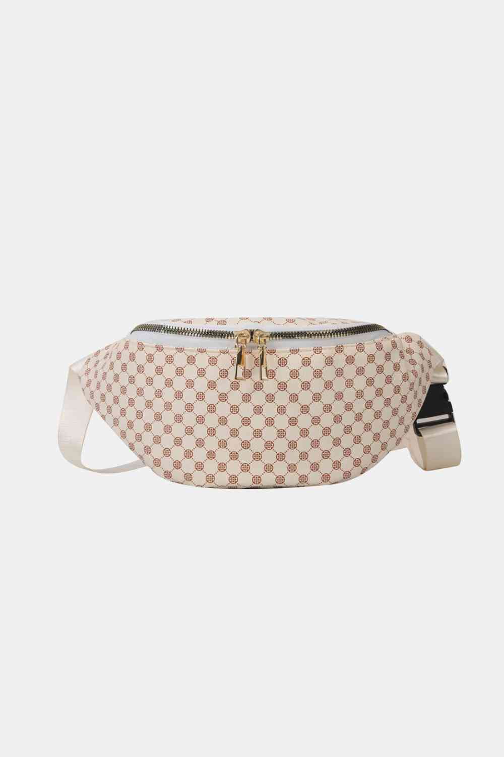 Printed PU Leather Sling Bag