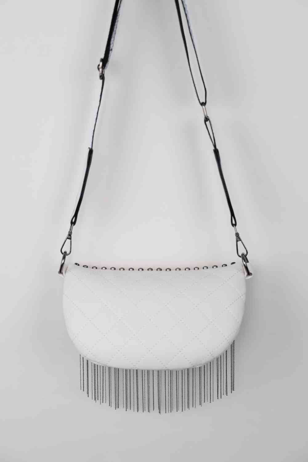 Adored PU Leather Studded Sling Bag