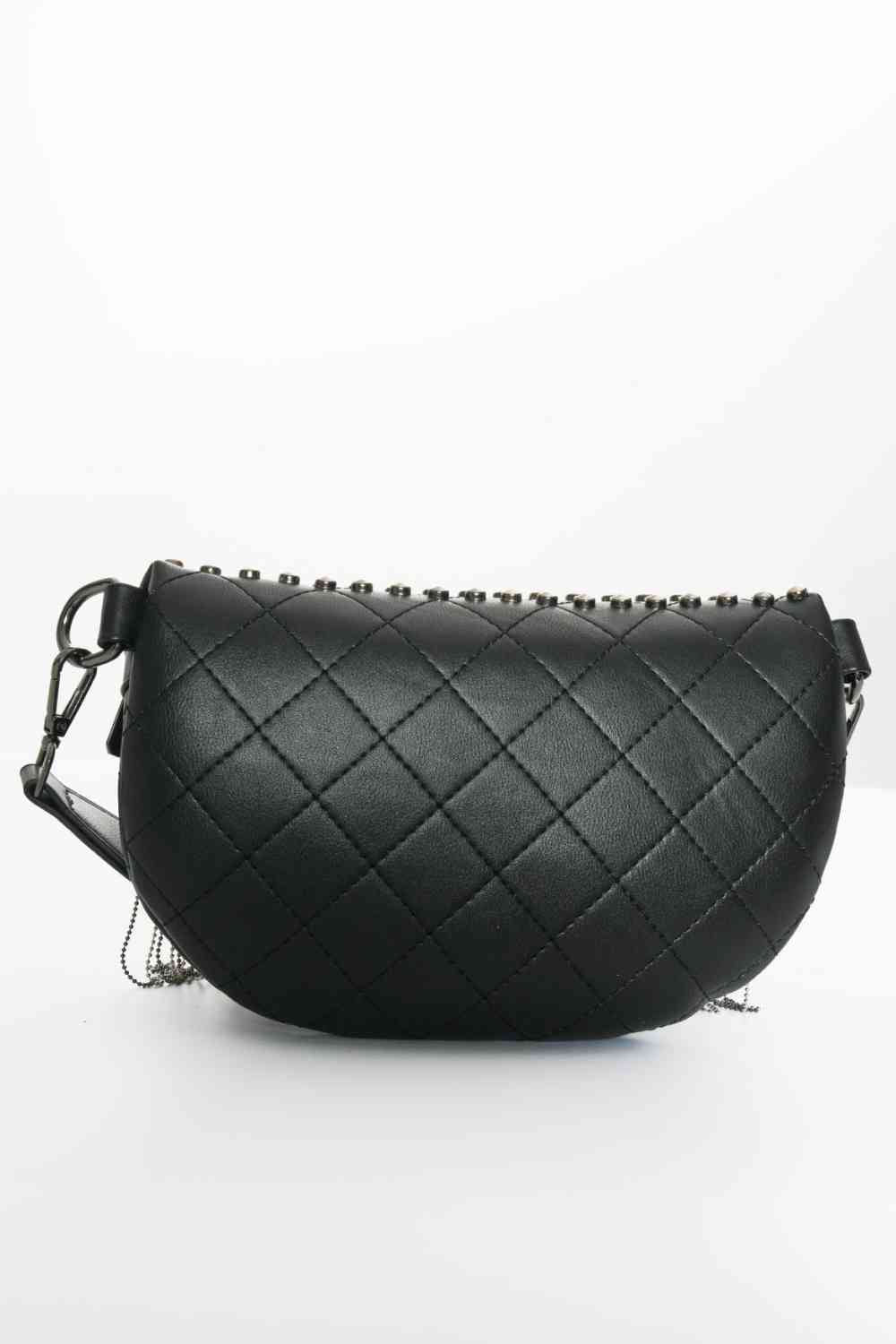 Adored PU Leather Studded Sling Bag